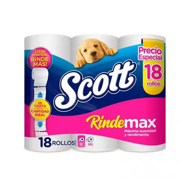 Papel Higiénico Scott Rindemax X18