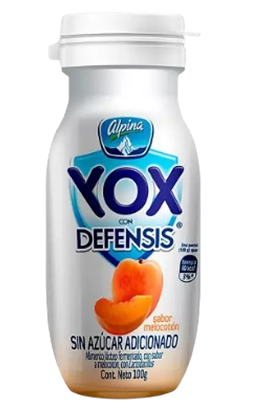 Yox Alpina Melocotón Sin Azúcar