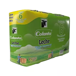 Col Leche Entera X6 1000 Ml
