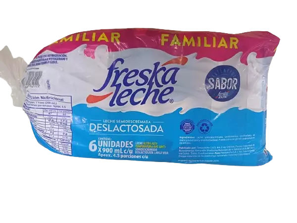 Leche Freskaleche Deslactosada 900 Ml X6