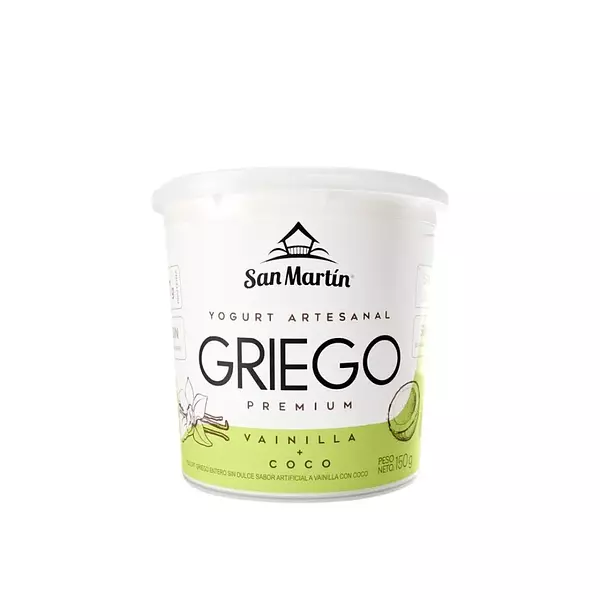 Yogurt Griego San Martin Vainilla Coco