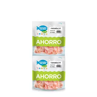 Camarón Titi Desvenado Pesquera Del Mar X2