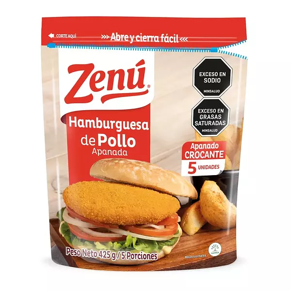 Zenu Hamburguesa Apanada