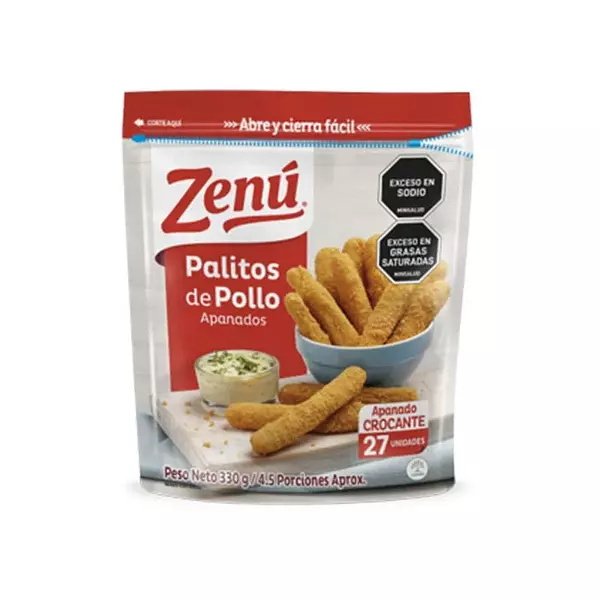 Zenu Palito De Pollo Apanado