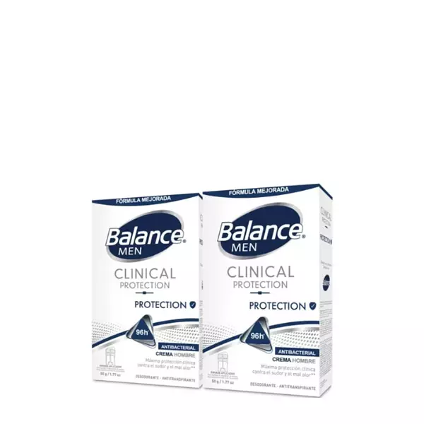 Desodorante En Crema Balance Clinical Hombre X2