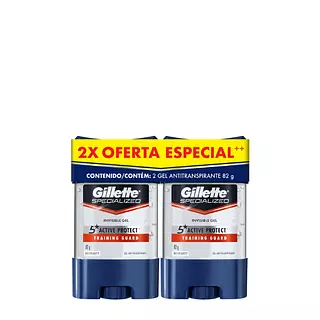 Desodorante En Gel Gillette Clear Gel Traing X2