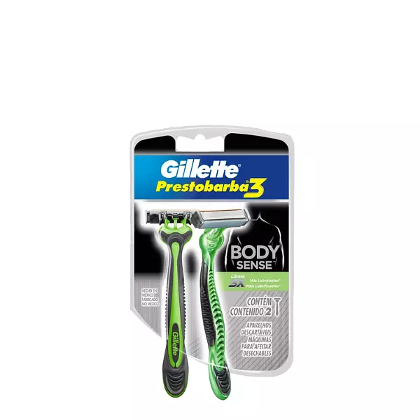Máquina Para Afeitar Gillette Bodysense X2