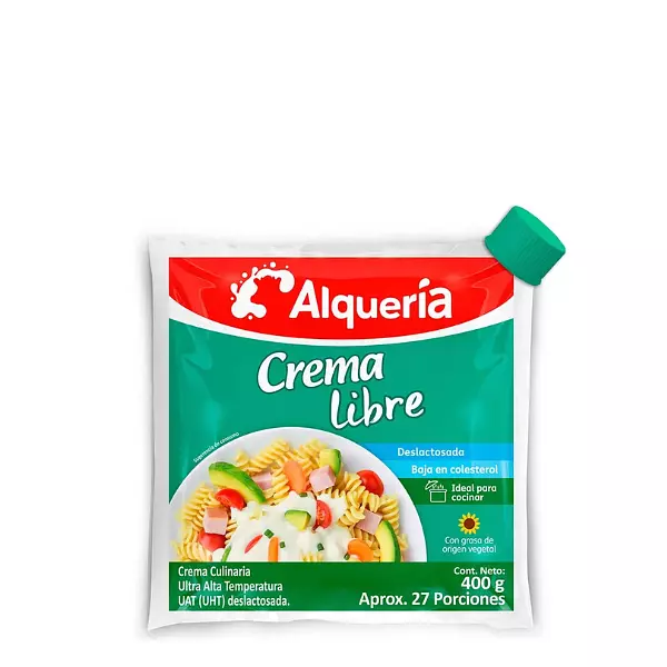 Crema De Leche Alquería Libre