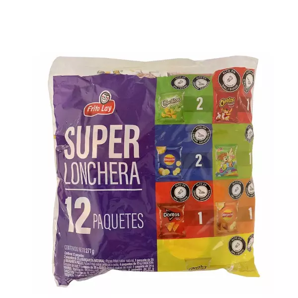 Super Lonchera Frito Lay X12