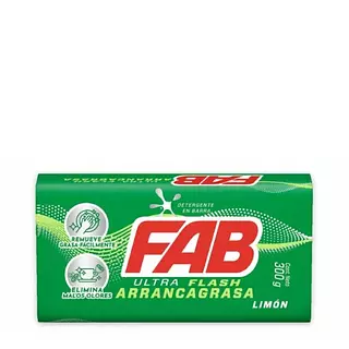 Jabón En Barra Fab Limón