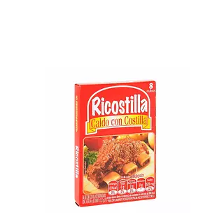 Caldo Ricostilla En Cubos X8 
