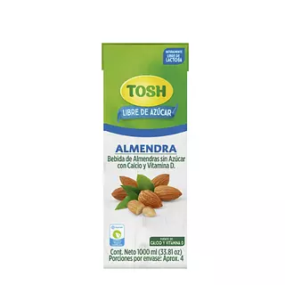 Bebida De Almendras Tosh Sin Azúcar