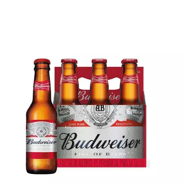 Cerveza Budweiser X6