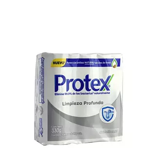 Jabon De Baño Protex Limpieza Profunda X3