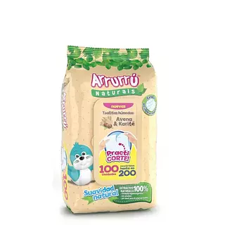 Pañitos Humedos Arrurru Avena x100