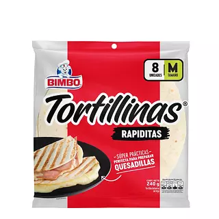 Tortilla Bimbo  Blanca x8und