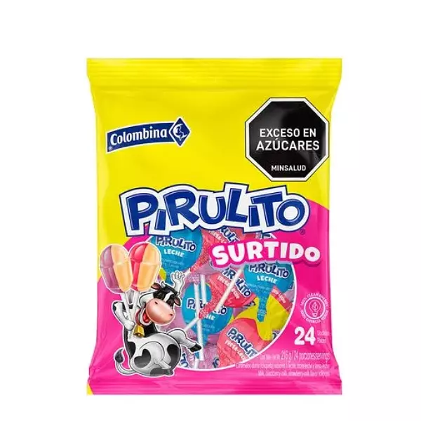 Pirulito Surtido Colombina x24