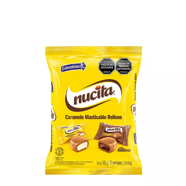 Caramelo Colombina Nucita Masticable x100