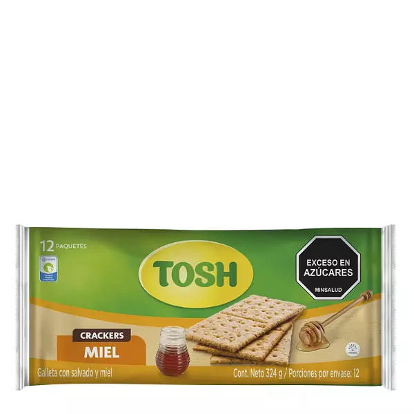 Galleta Tosh Miel X12