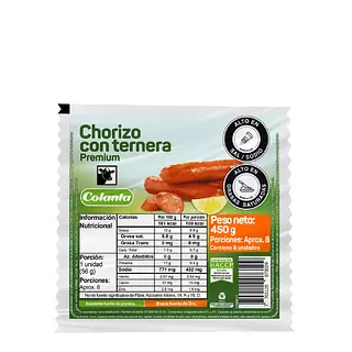 Chorizo Ternera Colanta