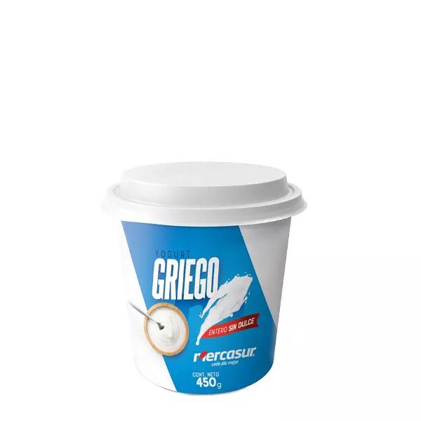Yogurt Griego Sin Dulce Mercasur