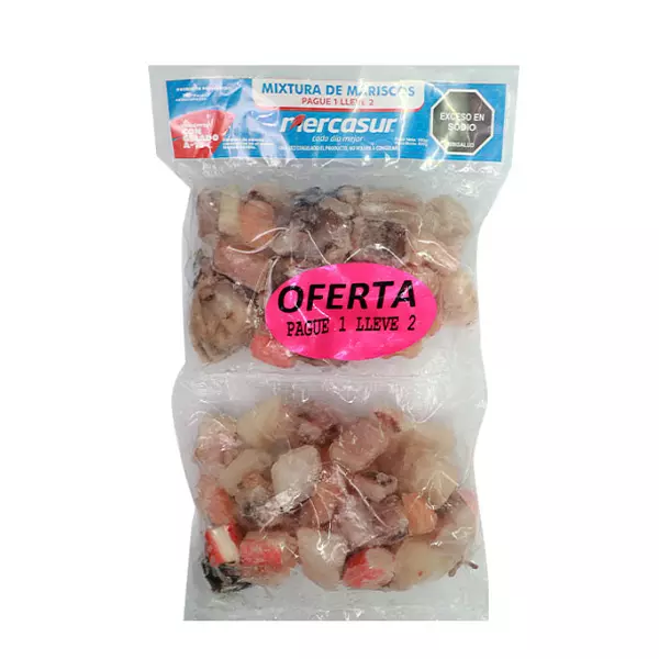 Mixtura De Mariscos Mercasur Pague 1 Lleve 2