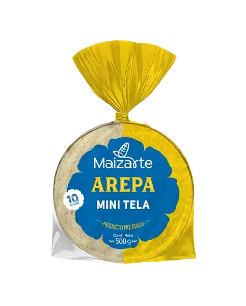 Arepa Mini Tela Maizarte X10