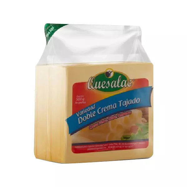 Queso Doble Crema Quesalac Tajado