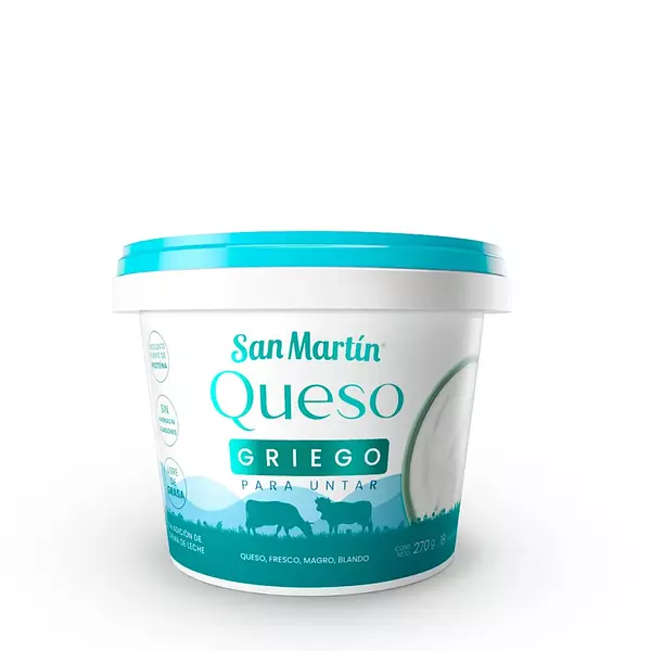 Queso Crema Griego San Martin