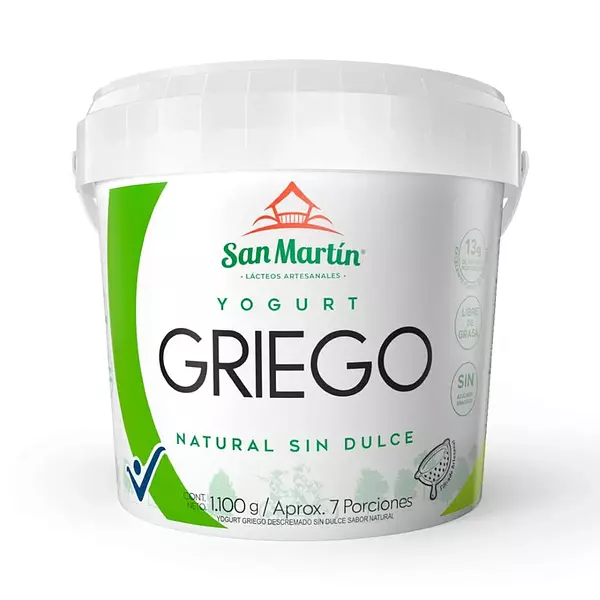 Yogurt Griego San Martin Natural Sin Dulce