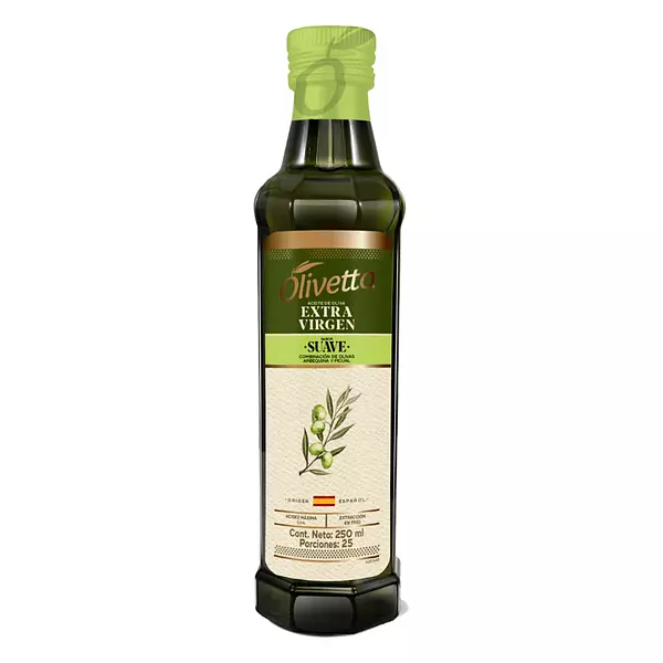 Aceite Olivetto Suave Extra Virgen