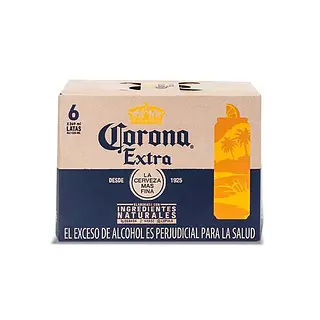 Cerveza Corona Extra Lata 269ml