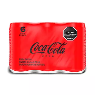 Coca Cola Zero Lata 269ml