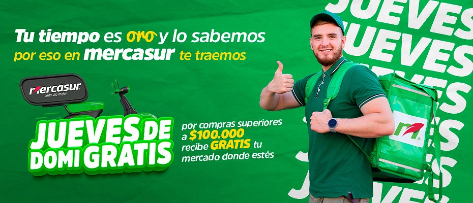 JUEVES DOMICILIO GRATIS