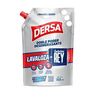 Dersa Lavaloza + Rey Liquido 1800 Ml