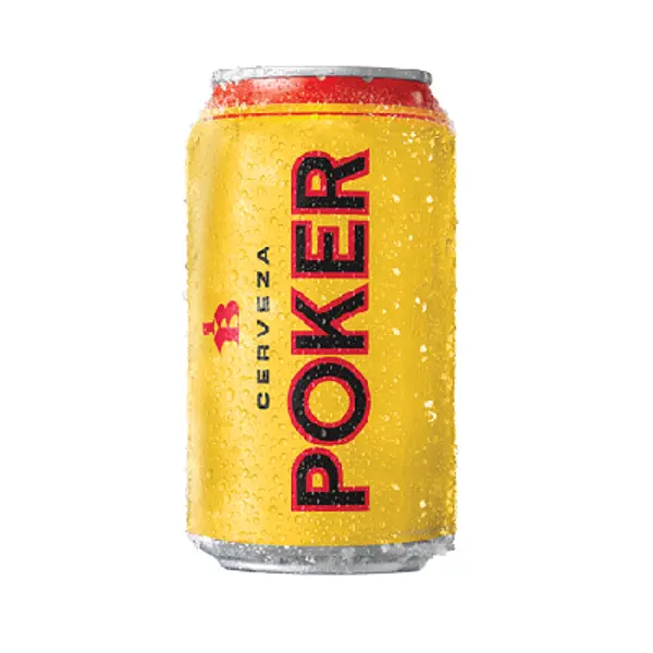 Cerveza Poker Lata 330 Ml