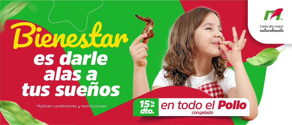 Martes de 15% en pollo