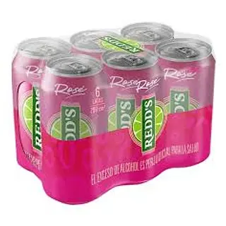 Cerveza Redd S Rose Lata 269 Ml X6