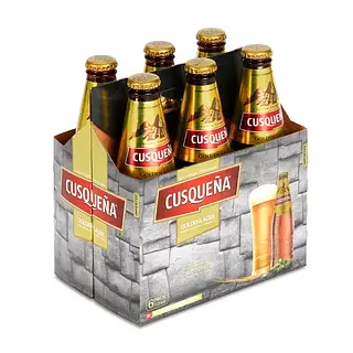 Cerveza Cusqueña Dorada 330 Ml X6