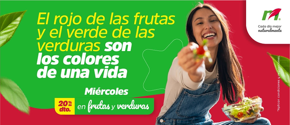 Miércoles 20% Fruver