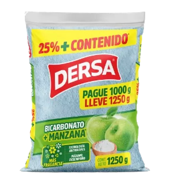 Detergente Dersa Bicarbonato Y Manzana 1000g