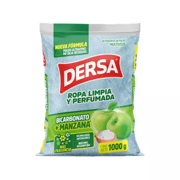 Detergente Dersa Bicarbonato Y Manzana 1000g