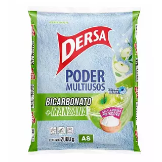 Detergente Dersa Bicarbonato Y Manzana 2000g