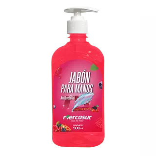 Jabón De Manos Frutos Rojos Mercasur