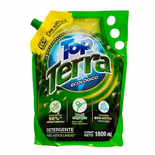 Detergente Liquido Top Terra 1800ml