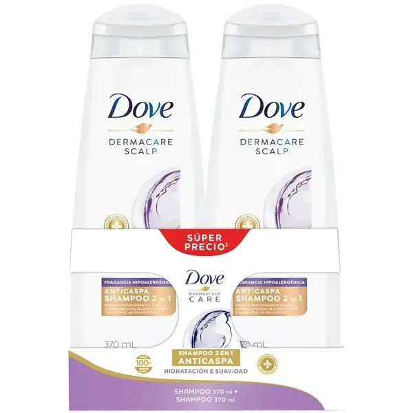 Shampoo Dove Anticaspa X2
