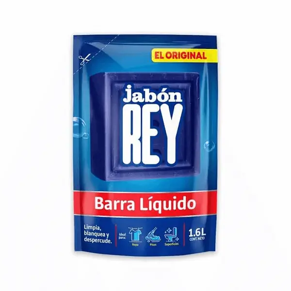 Jabon Rey Liquido 1600 Doypack