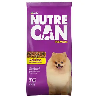 Comida Para Pérro Nutre Can Adultos Razas Pequeñas