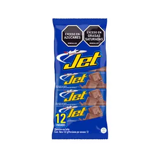 Chocolatina Jet Bandeja X12