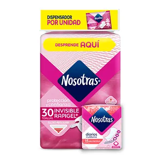 Toalla Higienica Nosotras Rapigel X30